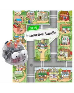 Bundle 6 Blue-Bot Bluetooth Programmable Robots and 6 Command Cards