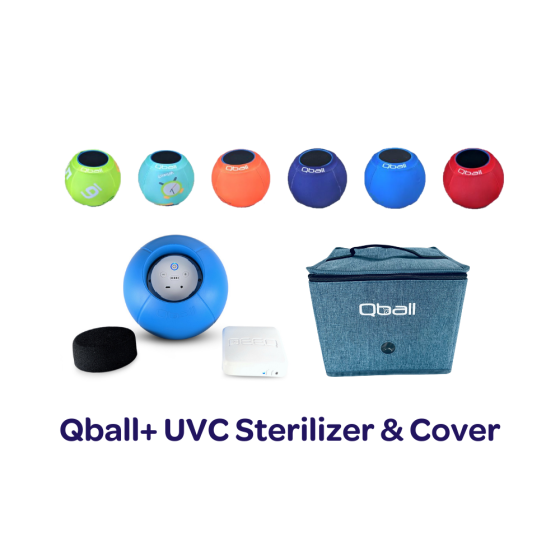 Qball PRO Bundle. Bundle of Qball PRO,  Qball Cover and UVC Sterilizer