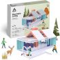 Arckit Mountain Living Model House Kit. Architectural Building Blocks. STEAM Certified
