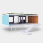 Arckit Coastal Living Model House Kit.  Architectural Building Blocks. STEAM Certified