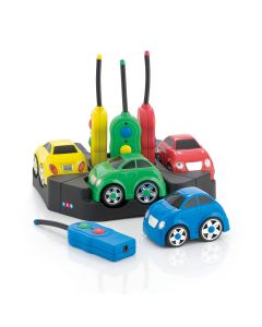 Rechargeable Remote Control Easi-Cars, set of 4 cars. Model: EY04198