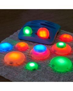 Illuminated Sensory Glow Pebbles 12pcs. Product Code: EY07307