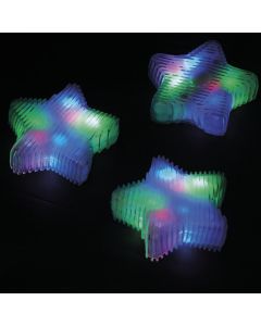 Squeezy Sensory Multicoloured Star Light 3pk. Product Code: EY04185