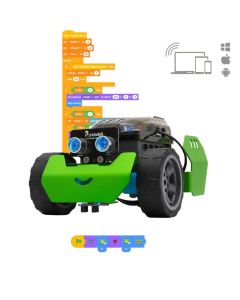 Best DIY coding Robot for beginners, Robobloq Q-Scout Starter Building Kit. 