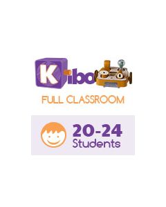 KIBO Full Classroom Pack, screen-free robot kit for 20-24 kids. 4-7 years old. 21 Blocks Kit (advance plus level)