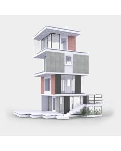 Arckit 200 sqm. Architectural Model Building Kit.  Architectural Building Blocks. STEAM Certified