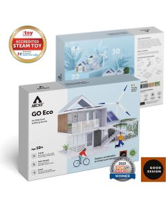 Bundle kit Arckit GO Eco with Desert Living. Architectural Building Blocks. STEAM Certified