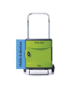 Tech Tub2 Trolley- holds 6 devices. (FTT706)