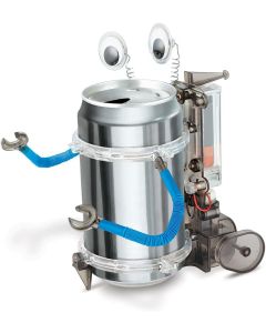 KidzRobotix - Tin Can Robot – 4M. DIY STEM Kit for Kids ages 8 and Up. P3270