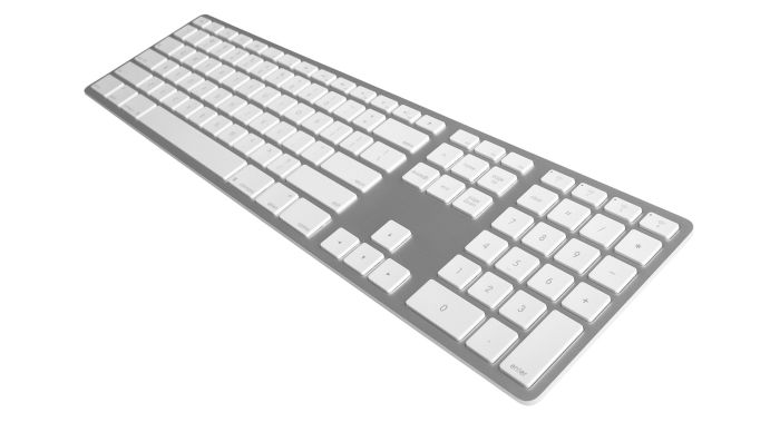 Matias Wireless Aluminum Keyboard - Silver . FK418BTS 
