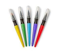 Crayola Paint Brush Pens (5pk)  for the Finch Robot 2.0