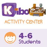 KIBO Activity Center, screen-free robot kit for 4-6 kids. 4-7 years old. 18 Blocks Kit (advance level)