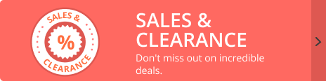 sales and clearence