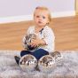 Shiny Silver Sensory Ball Toys for Infants